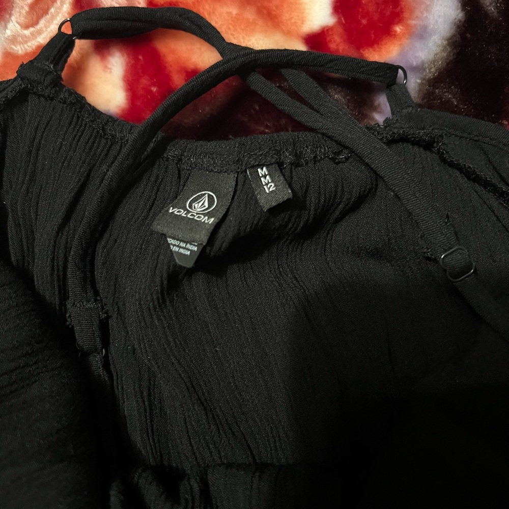 Volcom Elegant Black Strappy Top